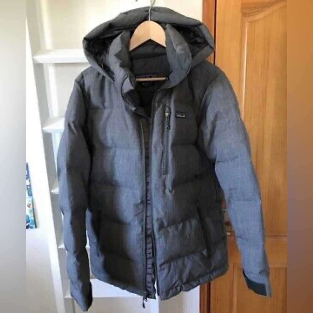Patagonia Gray Hooded Jacket